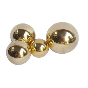 High polished Hollow Brass ball 30mm 35mm 40mm 42mm 55mm 60mm 65mm 80mm 100mm 120mm Hollow brass/copper Ball for decoration