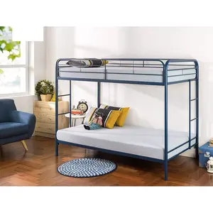Chambre à coucher lits doubles en métal bon marché dortoirs détachables lits superposés d'école