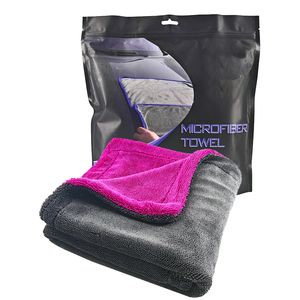 Toalla de Secado Rápido para Autos, Toalla de Microfibra Super Absorbente de 1200gsm/1800gsm para Limpieza de Autos - Product Image 1