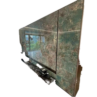 Panneau mural 3D en PVC marbré moderne et luxueux, antistatique, imperméable, ignifuge, résistant à l'humidité, écologique, pour la maison
