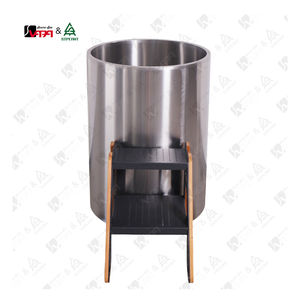 อ่างสปาแบบตั้งพื้น <span class=keywords><strong>Vapa</strong></span> CT017 สแตนเลส 304 คู่ 2 ชั้น ดีไซน์ทันสมัย 3 ขนาด พร้อมฝาปิด บันได สำหรับ 1 คน แช่ตัว ระบบทำความเย็นภายนอก รับประกัน 1 ปี - Product Image 2