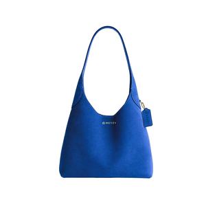 Bolsos de Hombro Casuales de Piel Vegana PU para Mujer, con Bolsa Adicional, Elegantes Bolsos de Compras de Gamuza, Logotipo Personalizado, Material OEM ODM - Product Image 3