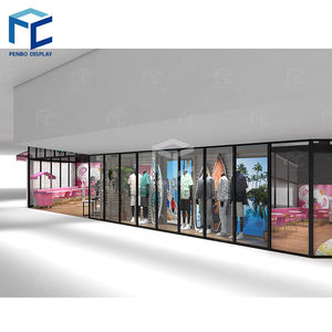 Estante de ropa de diseño interior para hombre, soportes de exhibición, tienda de ropa, muebles, estante de pizarra blanca, Boutique - Product Image 3