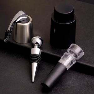 Bouchon de bouteille réutilisable de vin de <span class=keywords><strong>champagne</strong></span> en acier inoxydable de qualité alimentaire avec joint en silicone pour château de grottes d'Espagne - Product Image 5