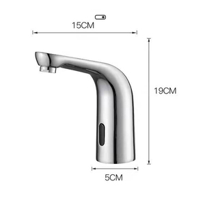 Chinese <strong>Supplier</strong> <strong>Sensor</strong> <strong>Faucet</strong> <strong>Automatic</strong> Bathroom Face <strong>Basin</strong> Water Mixer Taps for Sale - Product Image 5