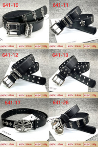 <span class=keywords><strong>Cintura</strong></span> Gotica <span class=keywords><strong>Nera</strong></span> in <span class=keywords><strong>Pelle</strong></span> PU Stile HipHop Punk con Borchie e Rivetti, alla Moda Americana, per Uomo e <span class=keywords><strong>Donna</strong></span>, in Lega Y2K - Product Image 5