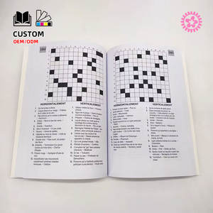 <span class=keywords><strong>Libro</strong></span> de Actividades de Rompecabezas de <span class=keywords><strong>Sudoku</strong></span> y Crucigramas <span class=keywords><strong>para</strong></span> Adultos, Tapa Blanda Personalizada, Impresión Bajo Demanda - Product Image 3