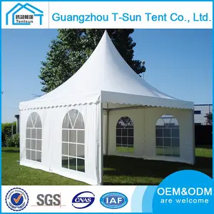 Di alta qualità 3x3m 4x4m 5x5m 6x6m di alluminio pvc pagoda tenda per la vendita