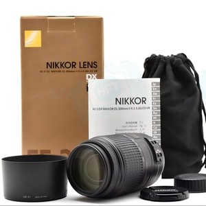 Hft AF-S มืออาชีพ DX Nikkor 55-300mm f/4.5-5.6G ED เลนส์กล้องดิจิตอลขายส่งอุปกรณ์เสริมกล้องดิจิตอล - Product Image 1