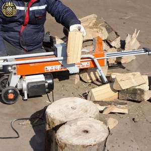 Piccola casa elettrica Splitter legno idraulico processore di legno Cutter dalla cina Log Splitter - Product Image 4