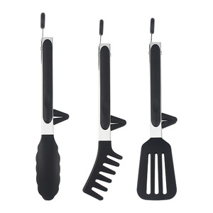 Thép không gỉ thực phẩm kẹp nhà bếp BBQ kẹp dụng cụ nhà bếp mì Clip Clip thực phẩm đa chức năng công cụ nhà bếp kẹp - Product Image 5