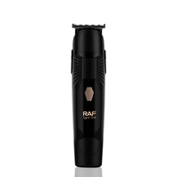 Kit de Aseo Masculino RAF R.40026, 3W, 6000 RPM, 600 mAh, USB Tipo C, 5 en 1, Recortadora Multifunción con Base de Carga