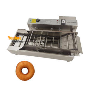 Freidora eléctrica integrada de gas comercial para donas/precio de máquina freidora de donas industrial - Product Image 4