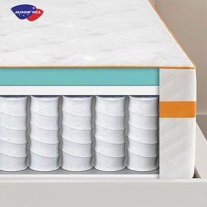 Venta caliente King Queen Single Set de colchones Tiendas Near Me Marcas Tamaño Espuma viscoelástica Colchón de muelles con bolsillos - Product Image 3