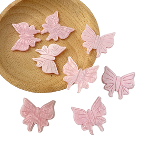 Xinbeis nouveau accessoire de trou vertical gravé double face en trois dimensions bricolage acide acétique haut de gamme papillon coloré - Product Image 1