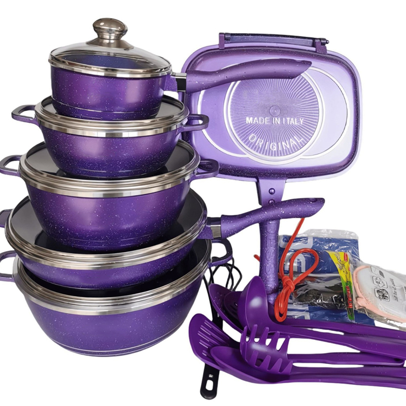 23 pezzi viola