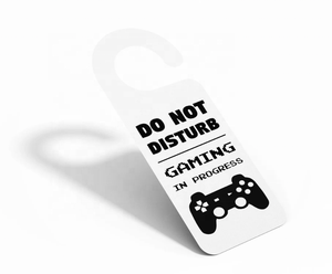 Paper Cardboard Printing <strong>Knob</strong> Hanging Advertising Flyer <strong>Door</strong> Hanger Flyer for Hotel - Product Image 1