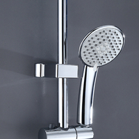 Luckyle — colonne de douche thermostatique en laiton ouvert, colonne de haute qualité