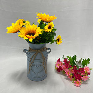 Vaso di <span class=keywords><strong>fiori</strong></span> retrò vaso moderno vaso vaso di <span class=keywords><strong>fiori</strong></span> americani <span class=keywords><strong>fiori</strong></span> secchi <span class=keywords><strong>fiori</strong></span> secchi <span class=keywords><strong>da</strong></span> giardino secchio di ferro - Product Image 4