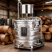 Cuves de Fermentation en Acier Inoxydable 304 de Haute Qualité avec Récipient Sous Pression pour la Production et le Stockage de Bière Artisanale