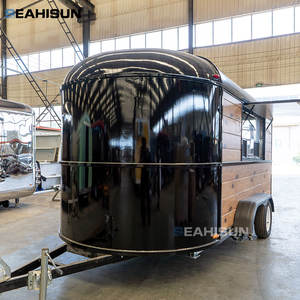 עוגת קפה קרוון קרוון מיניאטורי קרוון אלומיניום קרוון סוס קרוון נייד בר נייד משאית - Product Image 6