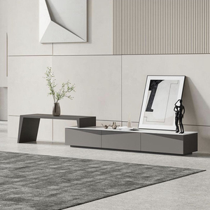 Meuble TV Extensible de Luxe Moderne, Nouveau Style, Dernier Cri, Ensemble <span class=keywords><strong>Table</strong></span> et Meuble TV, Meubles de Salon, Photos - Product Image 1