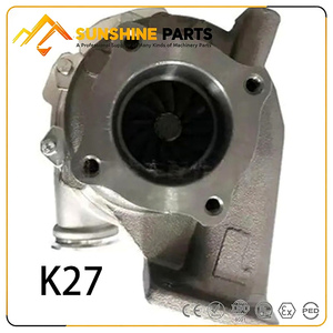 Conjunto de Turbocompresor Centrífugo K13chie Accionado por Gases de Escape para Sistemas de Admisión de Aire del Motor, Suministro ODM - Product Image 3