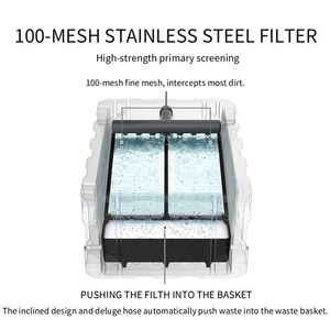 Boîte de filtre d'<span class=keywords><strong>aquarium</strong></span> ultra silencieuse Cherlam Biofiltre externe grand système de filtre d'étang de réservoir de poissons Circulation d'eau - Product Image 5
