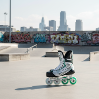 Nouvelles chaussures de hockey sur patins à roulettes professionnelles à 4 roues avec cadre en alliage d'aluminium