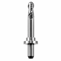 Fraise à queue sphérique Xhorse XM-100 5 axes CNC R2.0 D6 D61060L avec anneau de positionnement pour machine CNC de bureau
