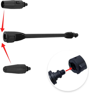 Kaicher K Series Outils de nettoyage de <span class=keywords><strong>voiture</strong></span> Pistolet à mousse réglable avec 2 buses Buse turbo rotative Feu direct 2 buses Tige d'extension - Product Image 5