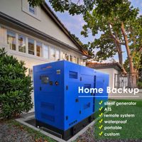 Générateur diesel silencieux 400 - 800 kW, triphasé, châssis ouvert, avec démarrage à distance, fréquence 60 Hz, tension nominale 230 V/480 V, options ATS