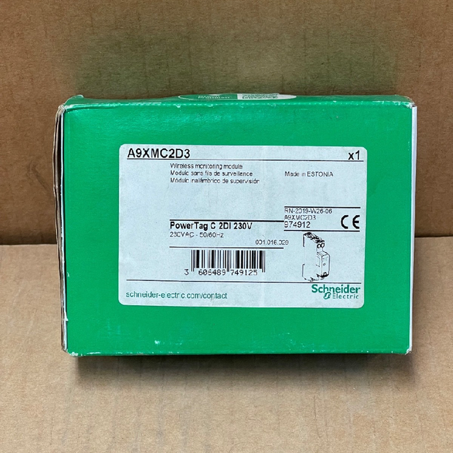 Sell Well in Stock PowerTag C 2DI 230V A9XMC2D3 Wireless Monitoring Module for Plc by DHL/UPS