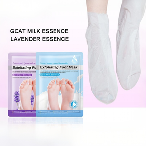 <span class=keywords><strong>Masque</strong></span> pour les pieds au lait de chèvre, à la niacinamide et à la lavande pour hydrater, nourrir et améliorer la peau rugueuse - Product Image 1