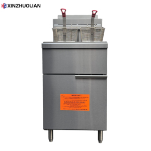 <span class=keywords><strong>Friggitrice</strong></span> Professionale Stile Americano a <span class=keywords><strong>5</strong></span> Bruciatori a Gas Naturale in Acciaio Inox Capacità 31-37L Intervallo di Temperatura 200-400°F Commerciale - Product Image 1