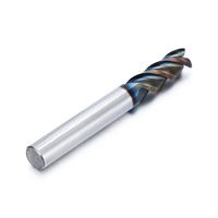 Zhy Outils de coupe personnalisés en aluminium au carbure monobloc Fraise à 3 cannelures Fraise