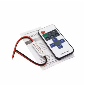 <span class=keywords><strong>Mini</strong></span> RF Control remoto de 11 teclas Atenuador LED Flexible 2835 Atenuadores de luz de neón con 4 canales de salida, Mono de un solo color a la medida del tiempo - Product Image 5