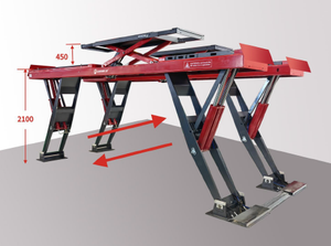 <span class=keywords><strong>Pont</strong></span> élévateur à <span class=keywords><strong>double</strong></span> <span class=keywords><strong>ciseaux</strong></span> robuste de type Y pour voitures, capacité 5,5t, hydraulique, 4,0kW 380V/220V - Product Image 2