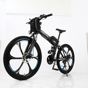 卸売デュアルモーターバッテリーサイクル折りたたみ式Eバイク1000Wマウンテン350Wバイク48V電動自転車 - Product Image 2