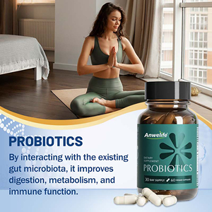 Complément alimentaire HALAL OEM et prébiotique pour la santé immunitaire pour adultes, capsules de <span class=keywords><strong>probiotiques</strong></span> multi-souches - Product Image 4