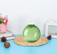 Ensemble de vases à bulbes en verre hydroponique coloré personnalisés en gros station de propagation terrarium pour plantes