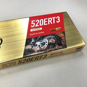 Cadena de Distribución para Motocicleta DID Fabricada en Japón 520ERT3 X 120ZB Dorada de Competición Nueva Sin Anillos - Product Image 3