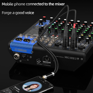 <span class=keywords><strong>สาย</strong></span>สัญญาณเสียงคุณภาพสูงขนาด<span class=keywords><strong>3.5</strong></span>มม. ถึง<span class=keywords><strong>2</strong></span> XLR ตัวผู้ตัวเมีย6N <span class=keywords><strong>3.5</strong></span>สเตอริโอชุบเงินสำหรับ XLR สำหรับไมโครโฟนและมอนิเตอร์ - Product Image 5