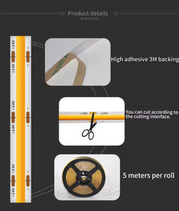 Barra de diodos emisores de luz (LED) COB para exteriores, resistente al agua, de bajo consumo, 24V 12V, ideal para dormitorios, en oferta. - Product Image 4