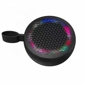 5W Mini Small Music Home Mobile Outdoor Wireless Portable RGB LED Light W2 Speaker