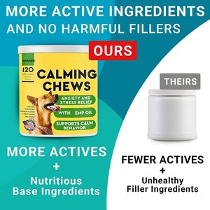 WANZIBEI OEM calmante per cani sollievo dall'ansia Pet morbido mastica tratta cani nutrizione e snack vitaminici in magazzino - Product Image 6