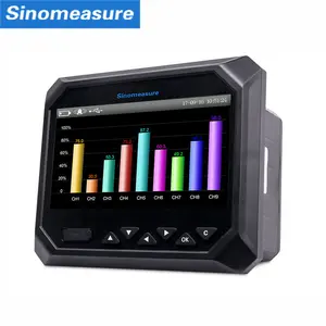 Data logger rs485 il fornitore di registratori senza carta digitali con display a colori a canale universale per la temperatura di pressione