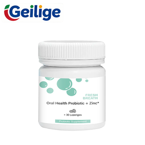 Comprimés buccaux probiotiques au <span class=keywords><strong>zinc</strong></span> OEM, 30 unités, saveur menthe, rafraîchisseur d'haleine, probiotique oral, complément alimentaire à base <span class=keywords><strong>de</strong></span> plantes - Product Image 1