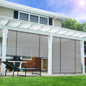 Toldo de Tela HDPE <span class=keywords><strong>para</strong></span> Jardín, Patio, Hotel, Persianas Enrollables, Toldo Vertical, Persianas Enrollables Opacas - Product Image 1