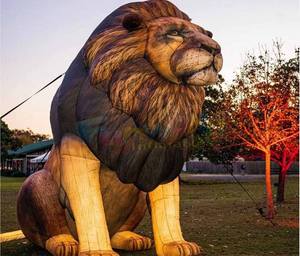 Modèle géant d'extérieur personnalisé pour les événements, lion gonflable pour la publicité - Product Image 1